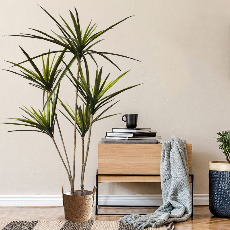90-120cm 대형 인공 Dracaena 식물 열 대 - Ficus Lyrata Tree 리뷰 및 가격